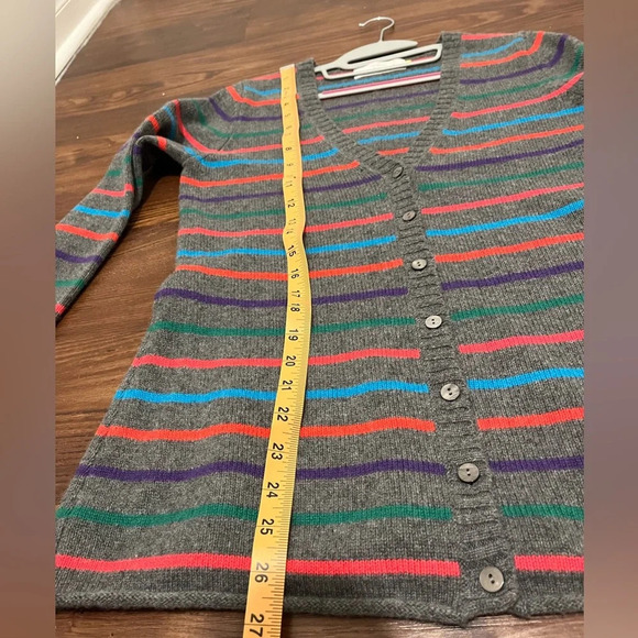 Weekend Collection by John Lewis 100% Cashmere Cardigan Size 12 - Picture 4 of 6